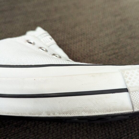 Converse White Athletic Shoes - Picture 8 of 8